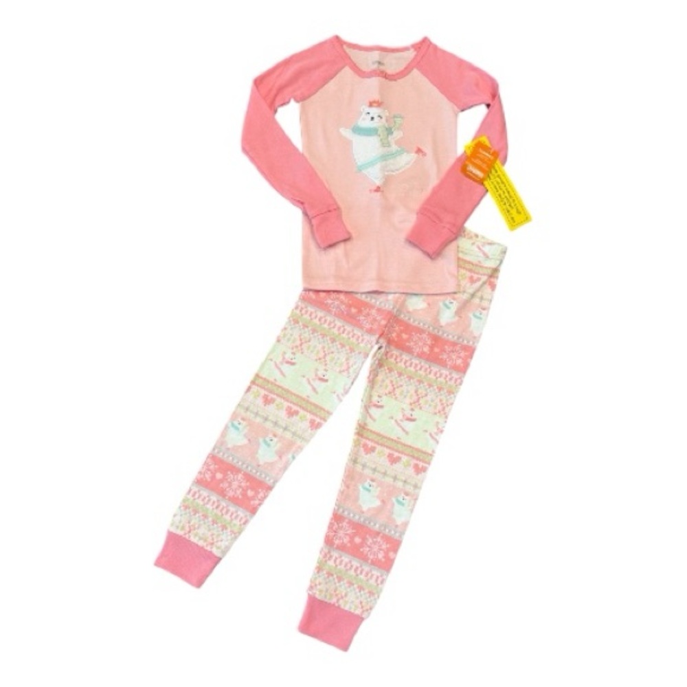 Gymboree polar bear ice skating pajamas